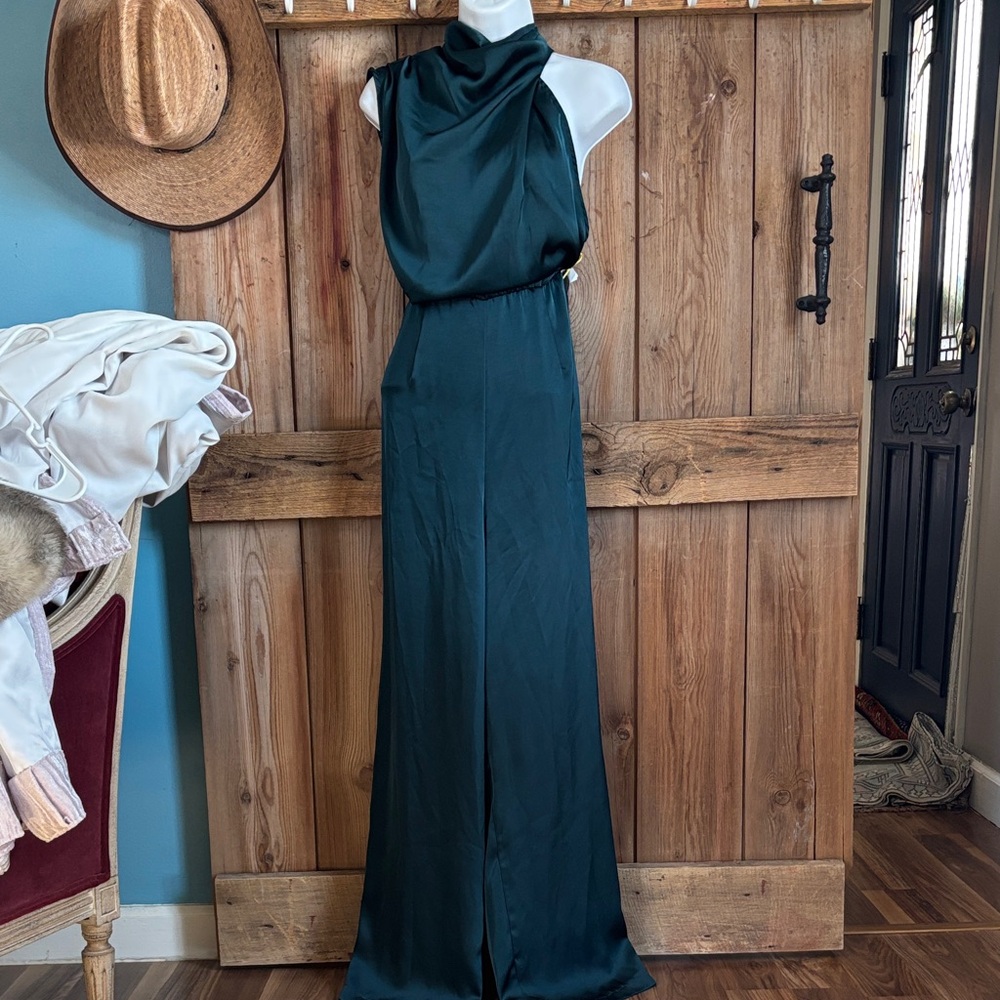 Hello Molly Youthful Days Teal Jumpsuit (currently on site)